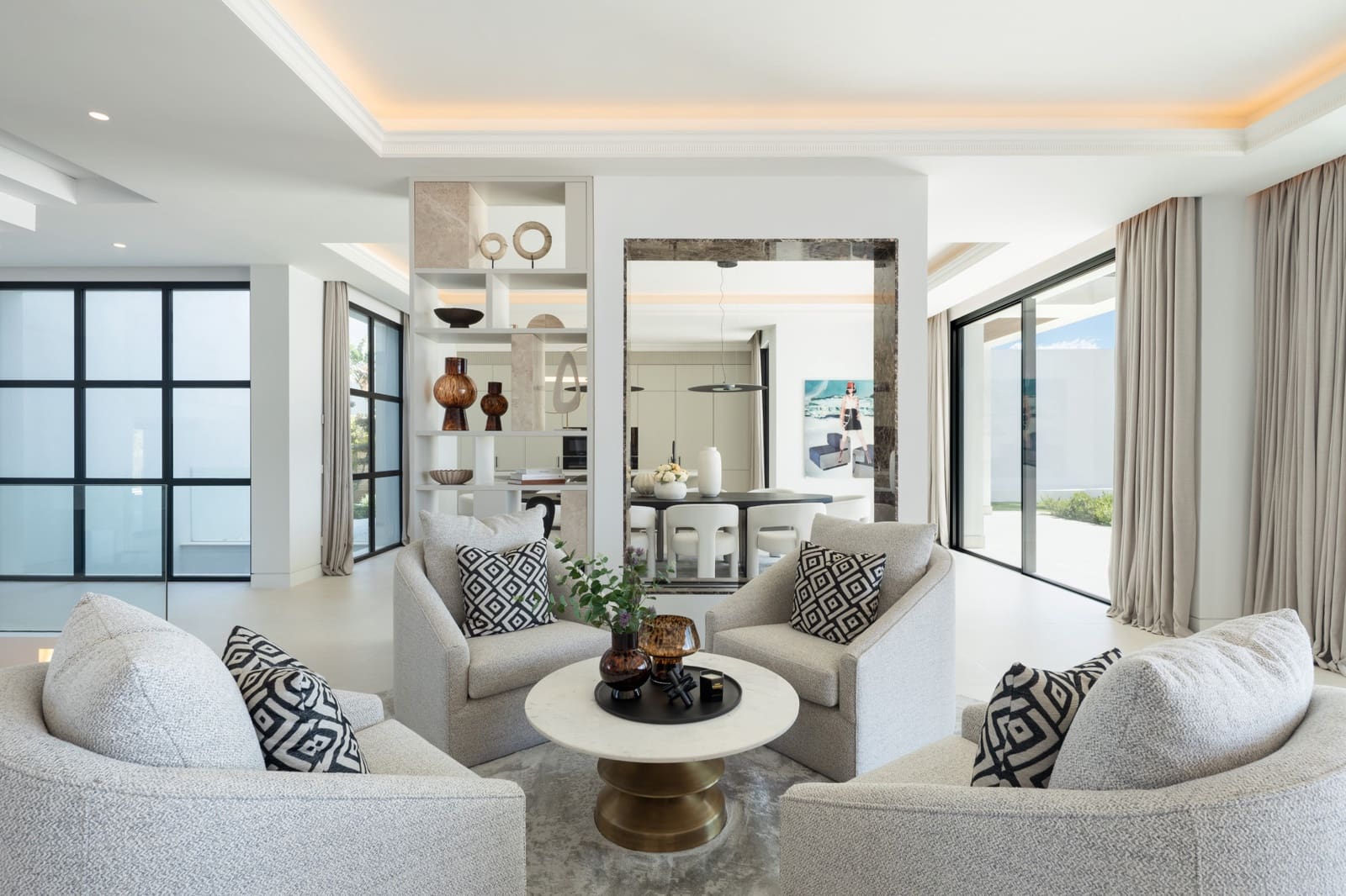 7 chambre Villa/Maison à vendre à Monte Halcones avec piscine garage - 9 600 000 € (Ref: 9245842)