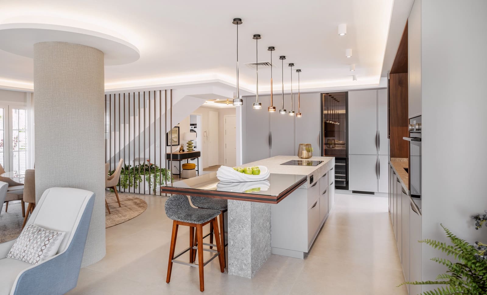 5 chambre Penthouse à vendre à Marbella avec piscine garage - 1 995 000 € (Ref: 9245844)