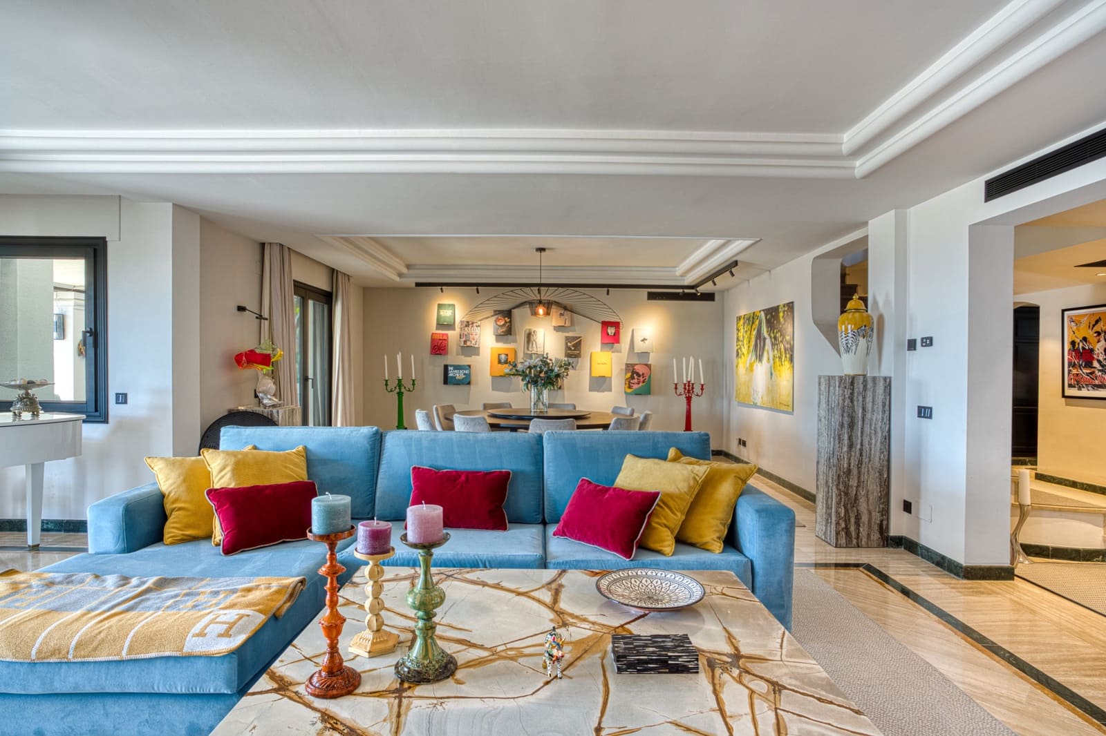 4 chambre Penthouse à vendre à Marbella avec piscine garage - 4 250 000 € (Ref: 9245890)