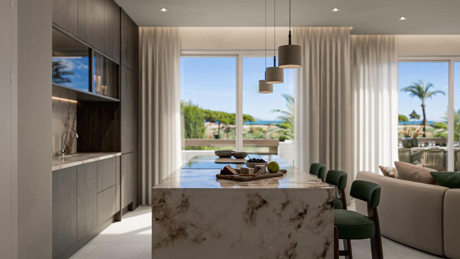 3 chambre Appartement à vendre à Marbella avec piscine garage - 2 450 000 € (Ref: 9245899)