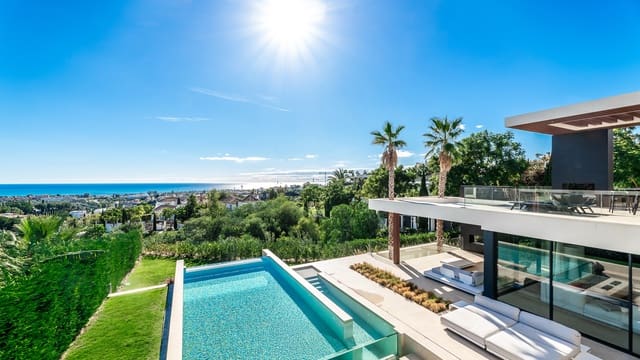 5 sypialnia Willa na sprzedaż w Los Flamingos, Benahavís z basenem garażem - 5 700 000 € (Ref: 9245902)