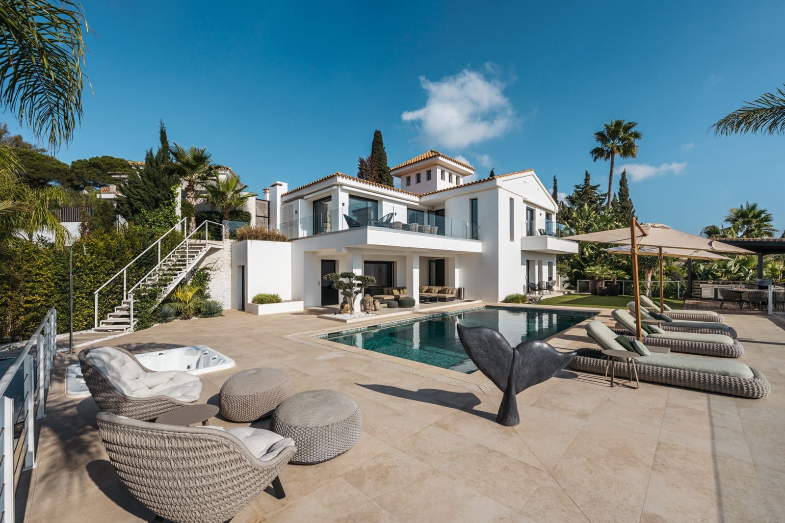 4 sovrum Villa till salu i Marbella med pool garage - 3 500 000 € (Ref: 9245931)