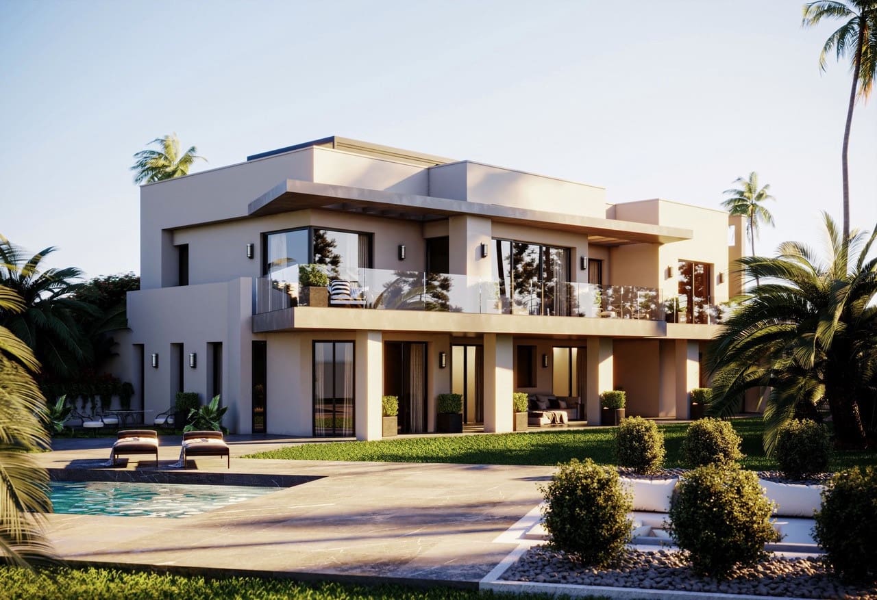 Chalet de 5 habitaciones en Marbella en venta con piscina - 4.790.000 € (Ref: 9245945)