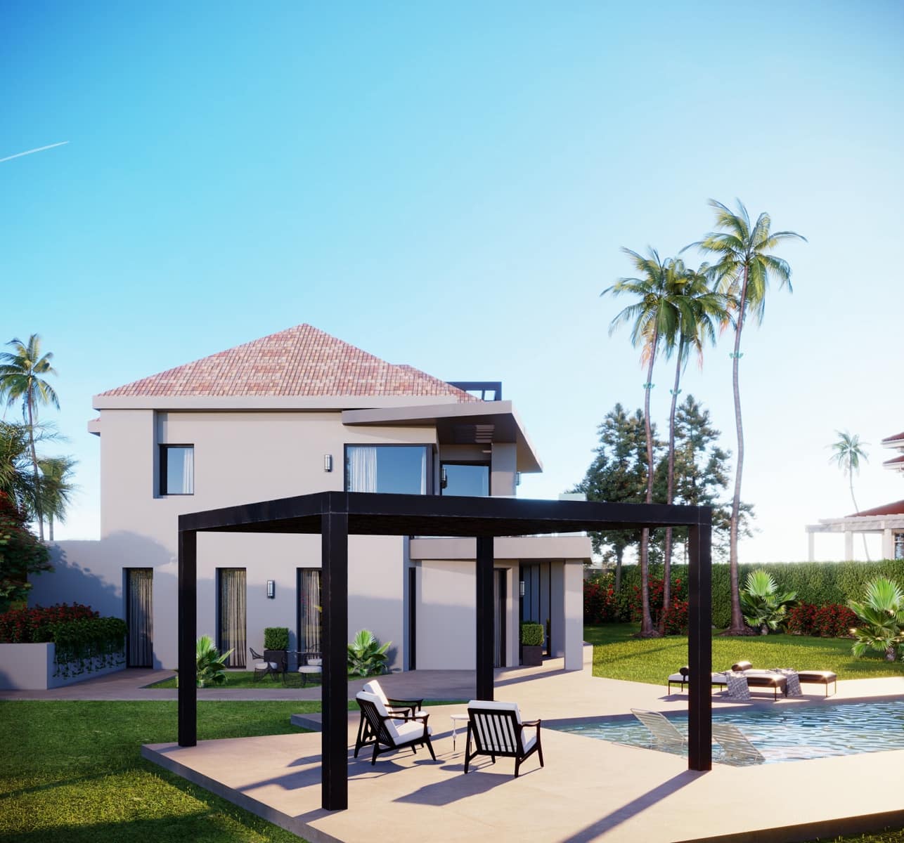 Chalet de 5 habitaciones en Marbella en venta con piscina - 4.790.000 € (Ref: 9245945)