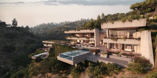 6 chambre Villa/Maison à vendre à El Madroñal, Benahavís avec piscine garage - 7 250 000 € (Ref: 9245966)
