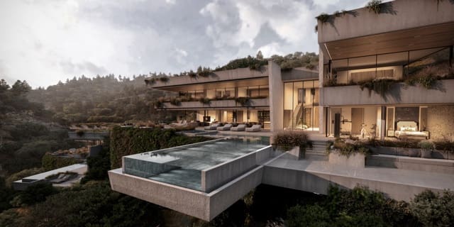 6 chambre Villa/Maison à vendre à El Madroñal, Benahavís avec piscine garage - 7 250 000 € (Ref: 9245966)