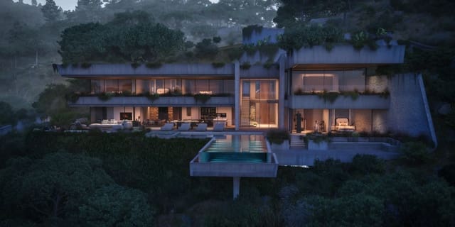 6 chambre Villa/Maison à vendre à El Madroñal, Benahavís avec piscine garage - 7 250 000 € (Ref: 9245966)
