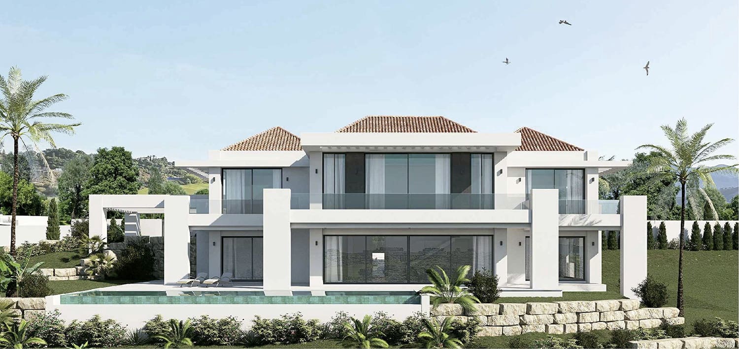 4 soverom Villa til salgs i Mijas Costa med svømmebasseng garasje - € 2 360 000 (Ref: 9245972)