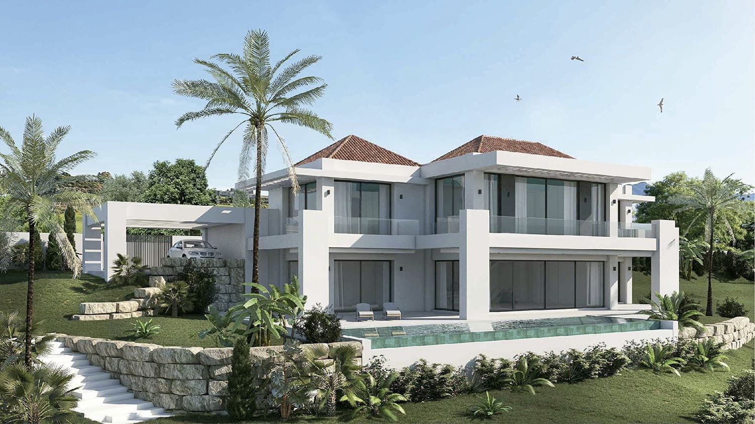 4 soveværelse Villa til salg i Mijas Costa med swimmingpool garage - € 2.360.000 (Ref: 9245972)