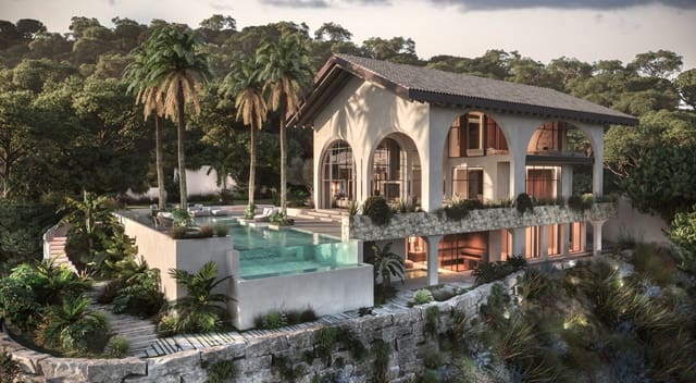 6 sypialnia Willa na sprzedaż w El Madroñal, Benahavís z basenem garażem - 7 500 000 € (Ref: 9245974)