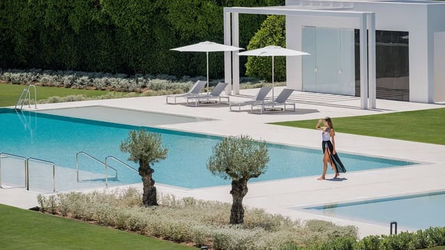 4 camera da letto Villetta Bifamiliare in vendita in Golden Mile, Marbella con piscina garage - 7.500.000 € (Rif: 9245977)