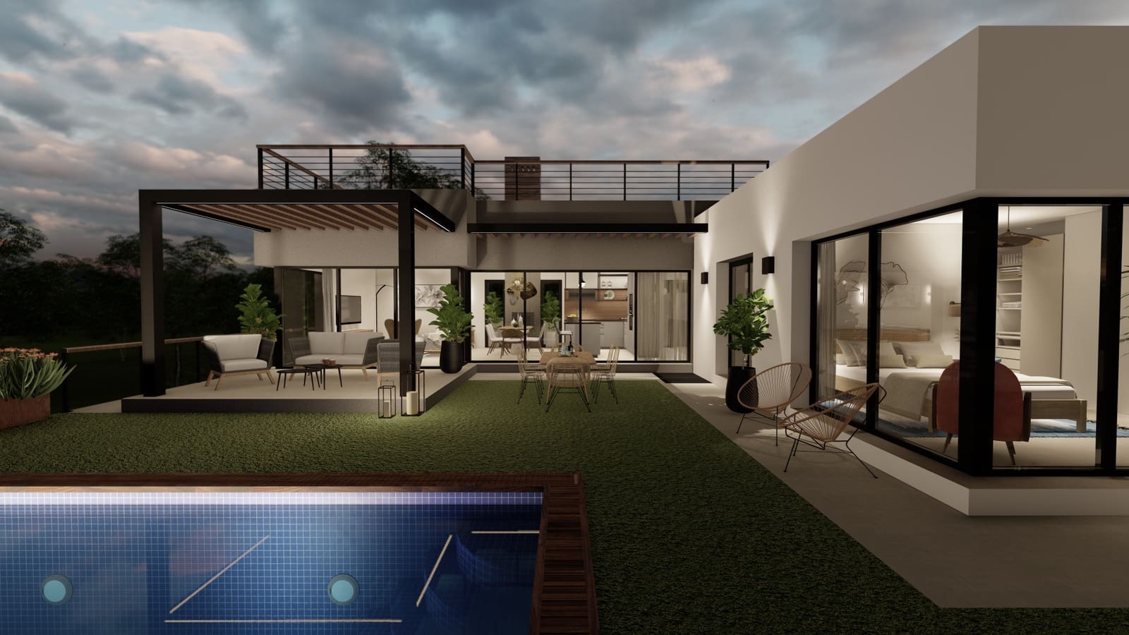 3 soverom Villa til salgs i Estepona med svømmebasseng garasje - € 890 000 (Ref: 9245987)
