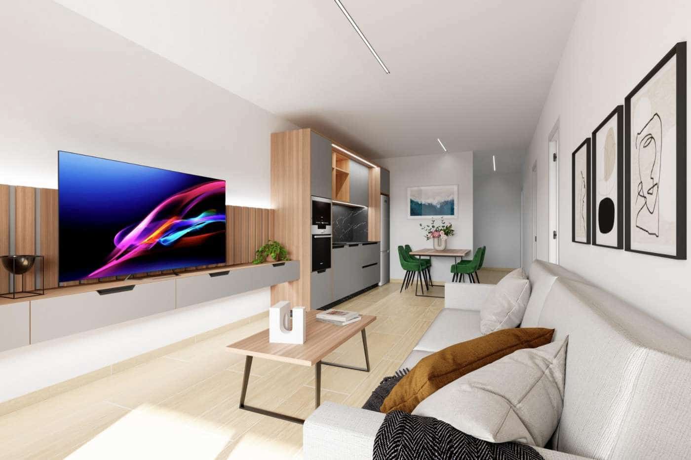 2 chambre Appartement à vendre à Guardamar del Segura avec piscine garage - 227 000 € (Ref: 10034223)