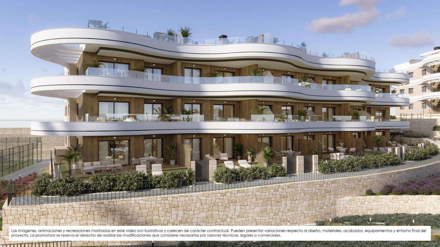2 chambre Appartement à vendre à Finestrat avec piscine garage - 400 000 € (Ref: 10034486)