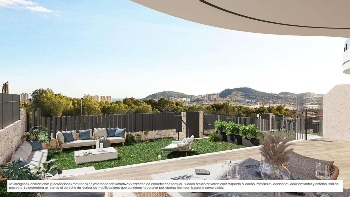 2 chambre Appartement à vendre à Finestrat avec piscine garage - 400 000 € (Ref: 10034486)