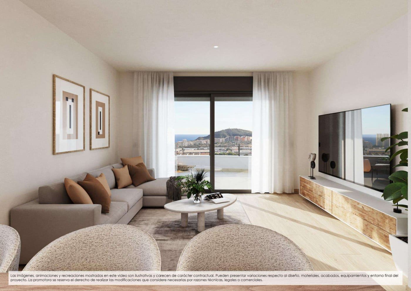 2 chambre Appartement à vendre à Finestrat avec piscine garage - 400 000 € (Ref: 10034486)