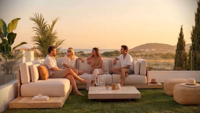 2 sovrum Lägenhet till salu i Balcón de Finestrat - Terra Marina, Finestrat med pool - 470 000 € (Ref: 10034494)