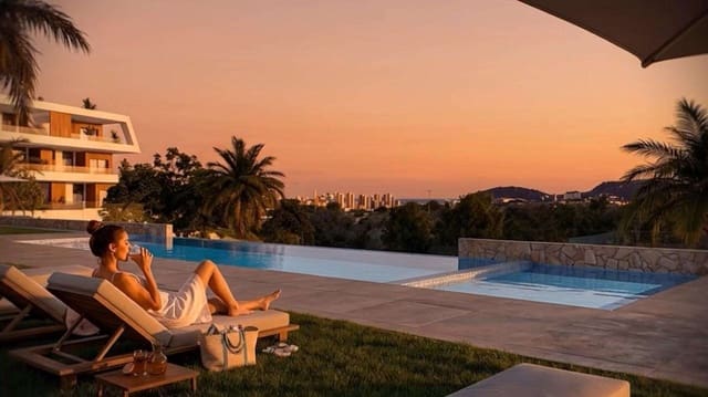 2 sovrum Lägenhet till salu i Balcón de Finestrat - Terra Marina, Finestrat med pool - 375 000 € (Ref: 10034495)