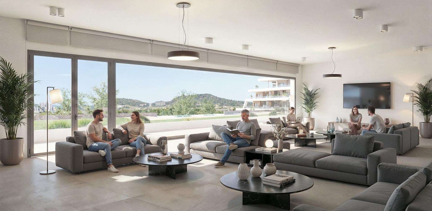 2 camera da letto Appartamento in vendita in Finestrat con piscina garage - 395.000 € (Rif: 10034497)