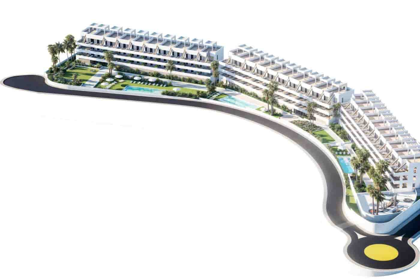 2 chambre Appartement à vendre à Finestrat avec piscine - 372 900 € (Ref: 10034505)