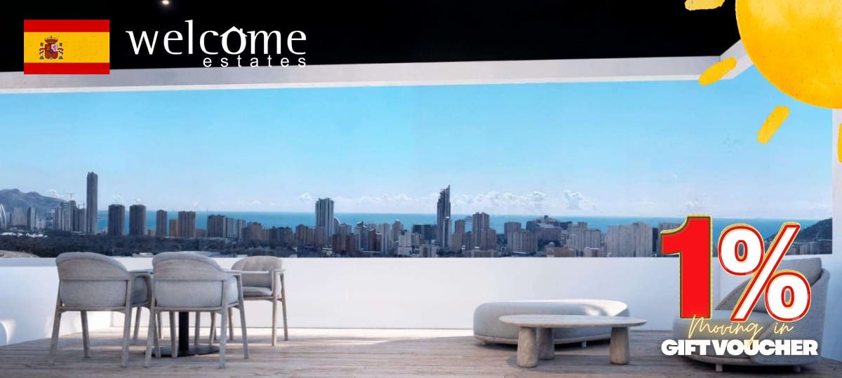 2 chambre Appartement à vendre à Finestrat avec piscine - 372 900 € (Ref: 10034505)