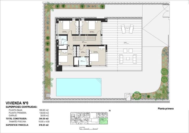 5 sovrum Villa till salu i El Mojon, Pilar de la Horadada med pool garage - 3 600 000 € (Ref: 10125118)