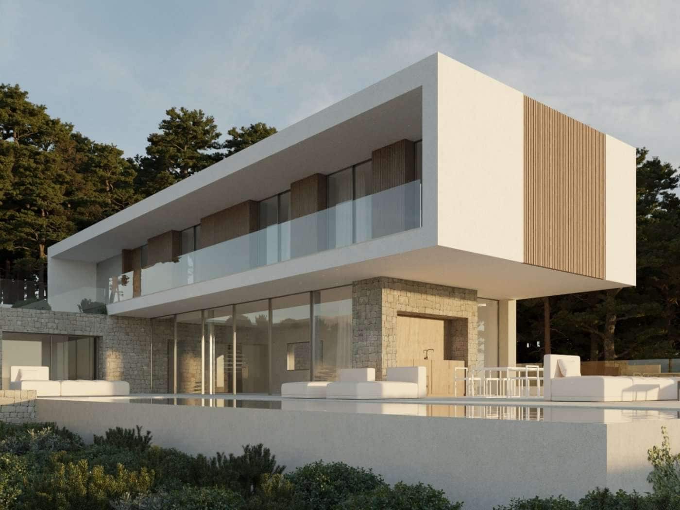 4 sypialnia Willa na sprzedaż w Moraira z basenem garażem - 1 990 000 € (Ref: 10130734)