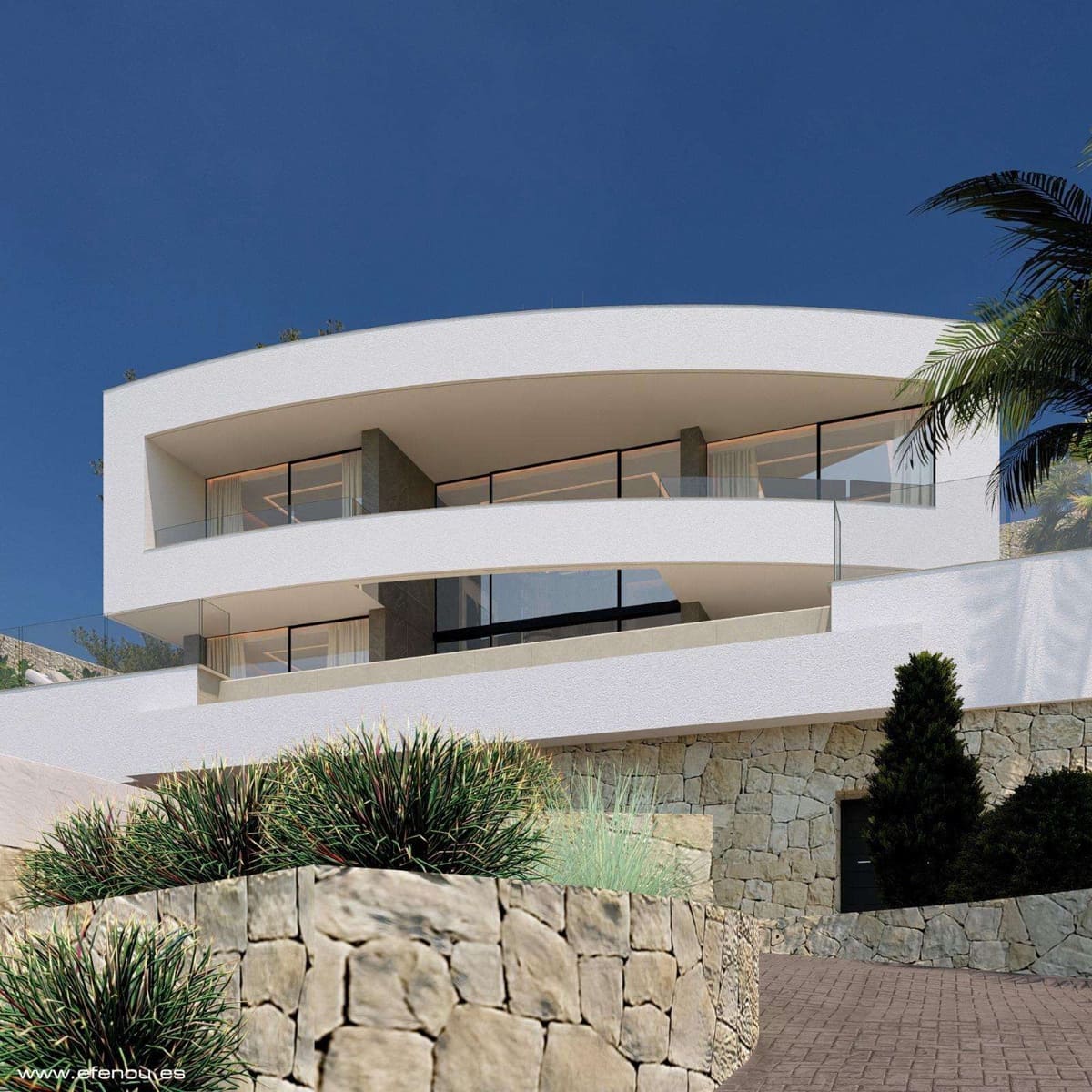 4 soveværelse Villa til salg i Calpe / Calp med swimmingpool garage - € 2.200.000 (Ref: 10130741)