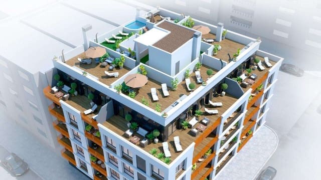 2 sovrum Lägenhet till salu i Parque de las Naciones, Torrevieja med pool garage - 349 000 € (Ref: 10130945)