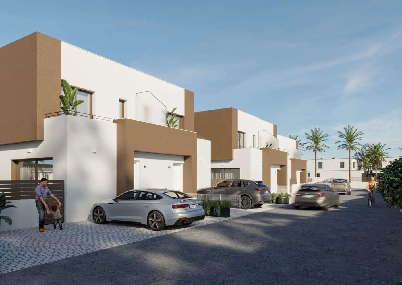 3 soveværelse Semi-Rækkehus til salg i El Pinet med swimmingpool garage - € 459.000 (Ref: 10130946)