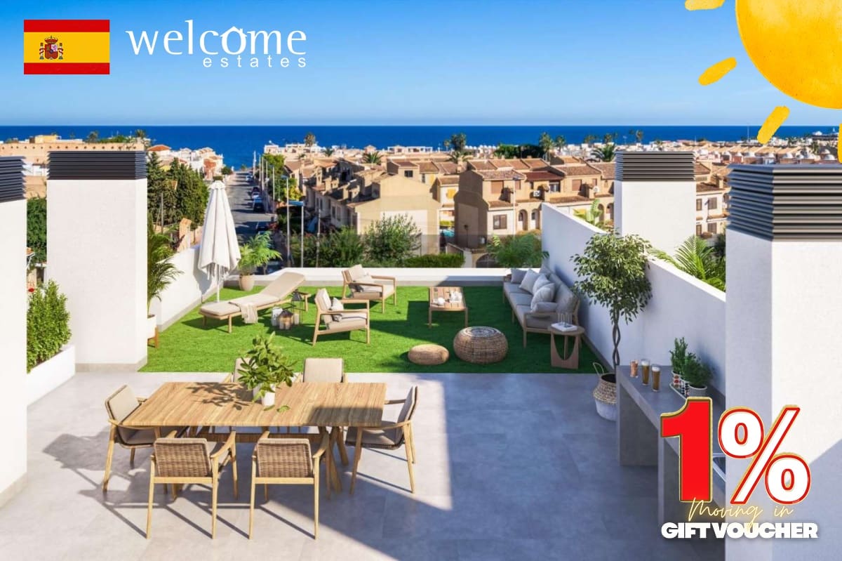 2 bedroom Penthouse for sale in Torrevieja with pool garage - € 399,900 (Ref: 10174200)