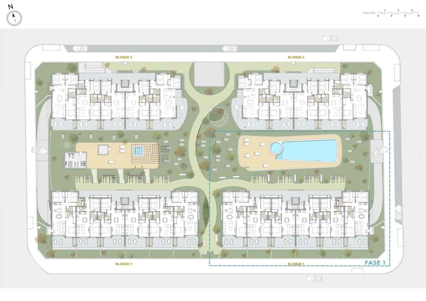 2 chambre Appartement à vendre à Pilar de la Horadada avec piscine garage - 249 000 € (Ref: 10181962)