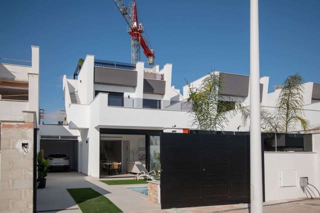 3 soveværelse Byhus til salg i Santiago de la Ribera, San Javier med swimmingpool garage - € 595.000 (Ref: 10183227)