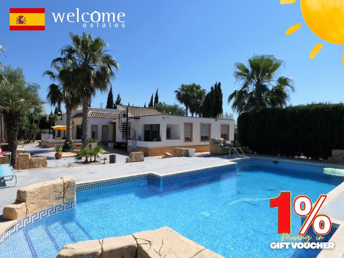 7 bedroom Finca/Country House for sale in Orihuela with pool garage - € 474,500 (Ref: 6079206)