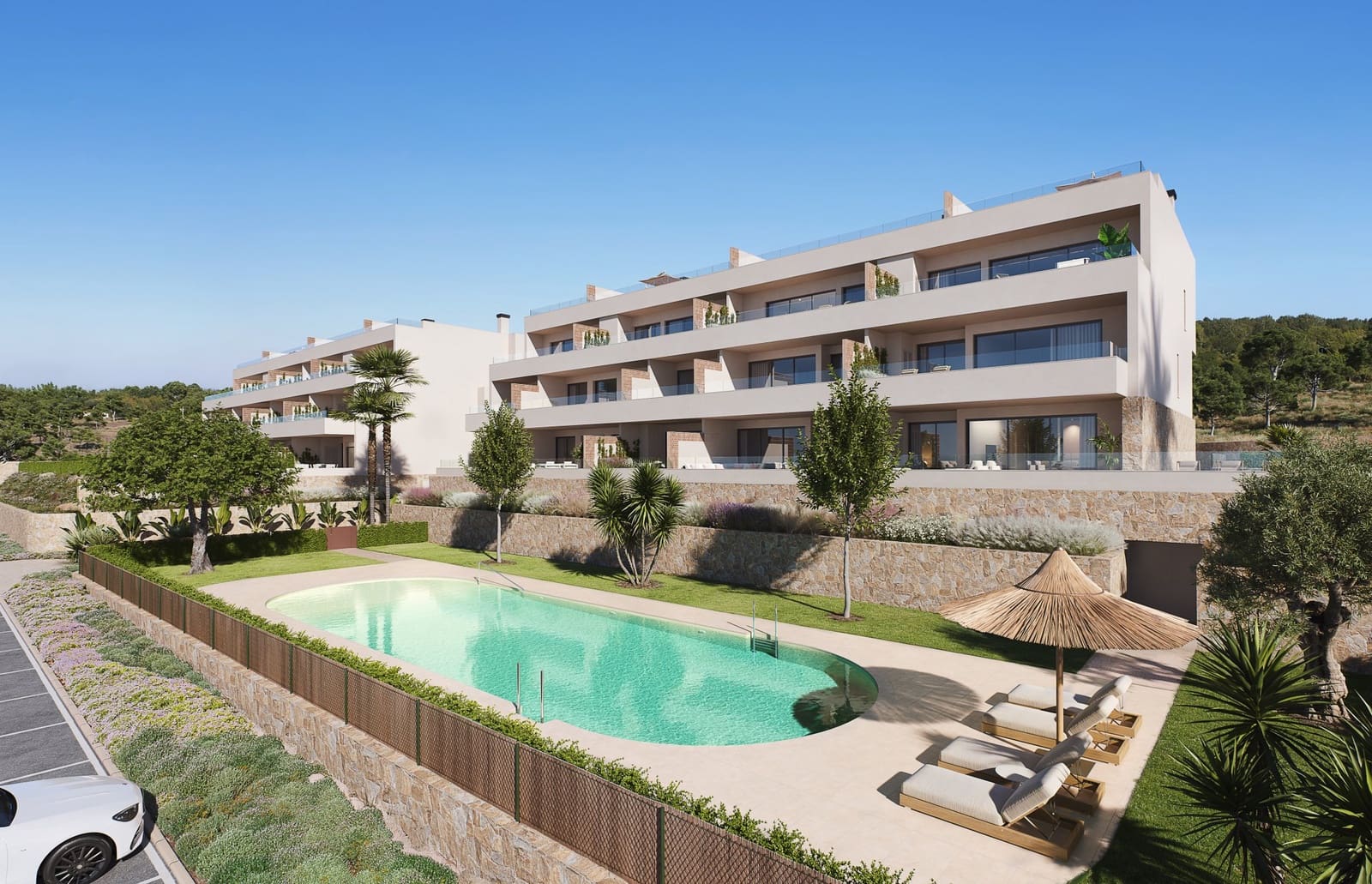 3 chambre Appartement à vendre à Las Colinas Golf avec piscine garage - 625 000 € (Ref: 6079256)