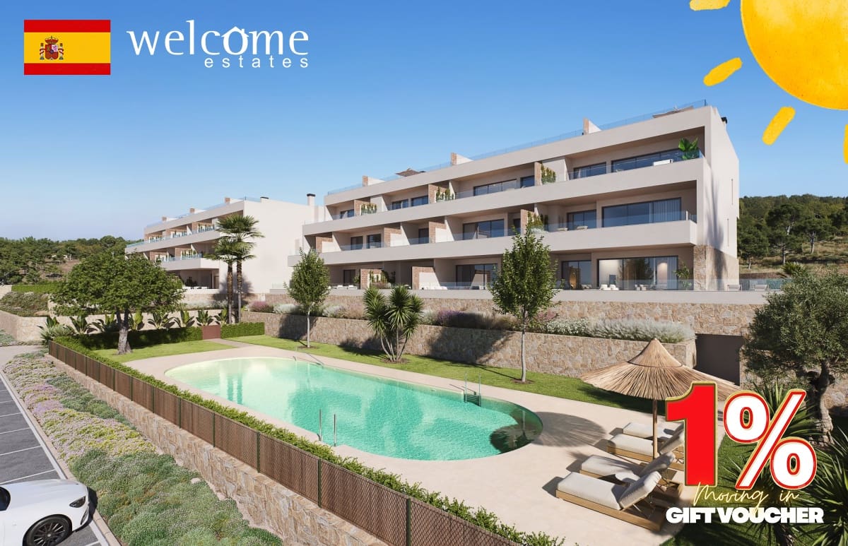 3 chambre Appartement à vendre à Las Colinas Golf avec piscine garage - 625 000 € (Ref: 6079256)