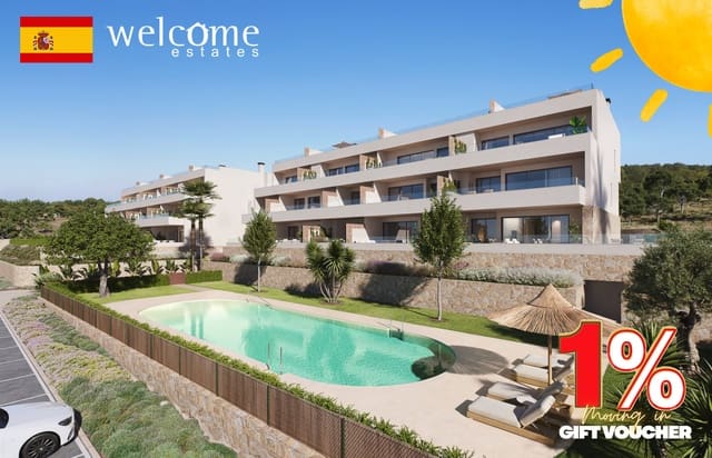 3 chambre Appartement à vendre à Las Colinas Golf, Orihuela avec piscine garage - 625 000 € (Ref: 6079256)