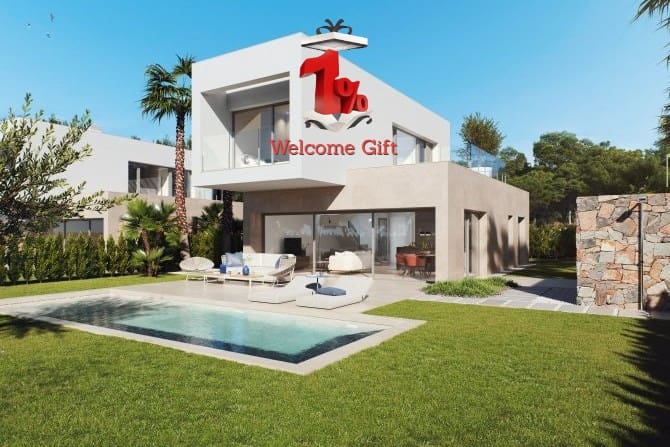 3 bedroom Villa for sale in Las Colinas Golf with pool garage - € 835,000 (Ref: 6079261)