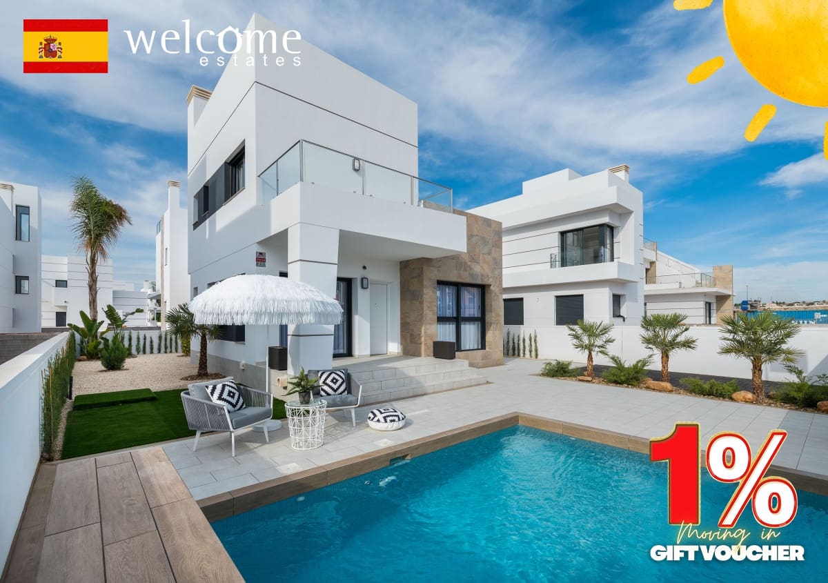 3 bedroom Villa for sale in Los Alcazares with pool garage - € 544,841 (Ref: 6079369)