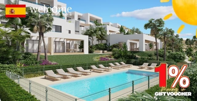 2 soveværelse Lejlighed til salg i Monforte del Cid med swimmingpool - € 395.000 (Ref: 6081680)