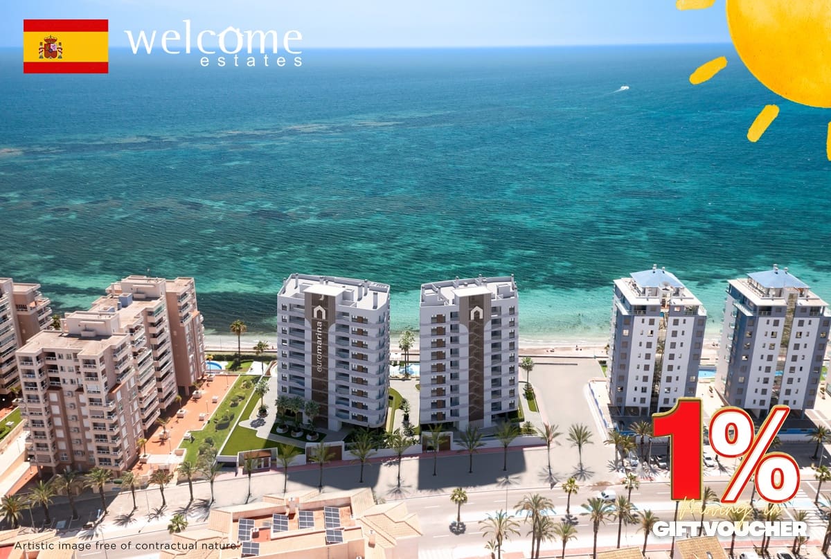 2 chambre Appartement à vendre à La Manga del Mar Menor avec piscine garage - 473 000 € (Ref: 6669324)