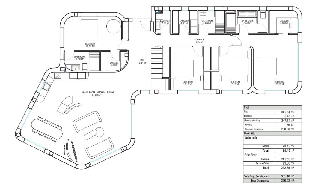 4 chambre Villa/Maison à vendre à La Marina avec piscine garage - 1 187 000 € (Ref: 7165917)