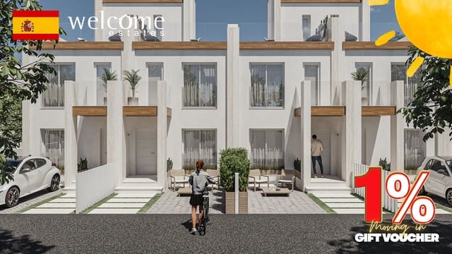 2 sypialnia Dom na sprzedaż w Gran Alacant, Santa Pola z basenem garażem - 299 000 € (Ref: 7174963)