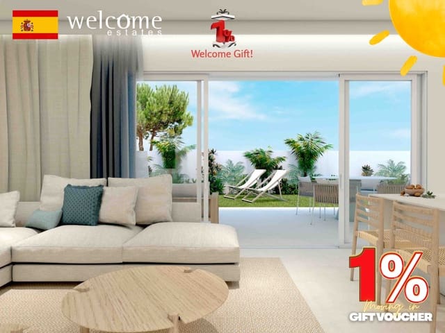 3 sypialnia Apartament na sprzedaż w Torre de la Horadada, Pilar de la Horadada z basenem garażem - 460 000 € (Ref: 7377524)