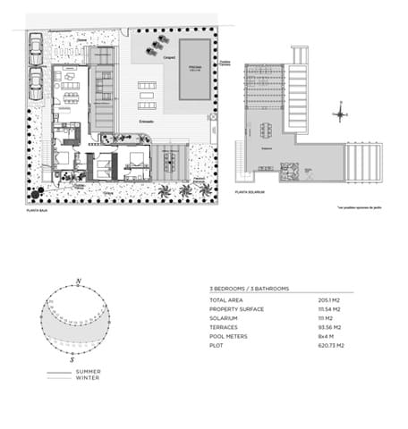 Chalet de 3 habitaciones en Ciudad Quesada, Rojales en venta con piscina garaje - 852.460 € (Ref: 7644104)
