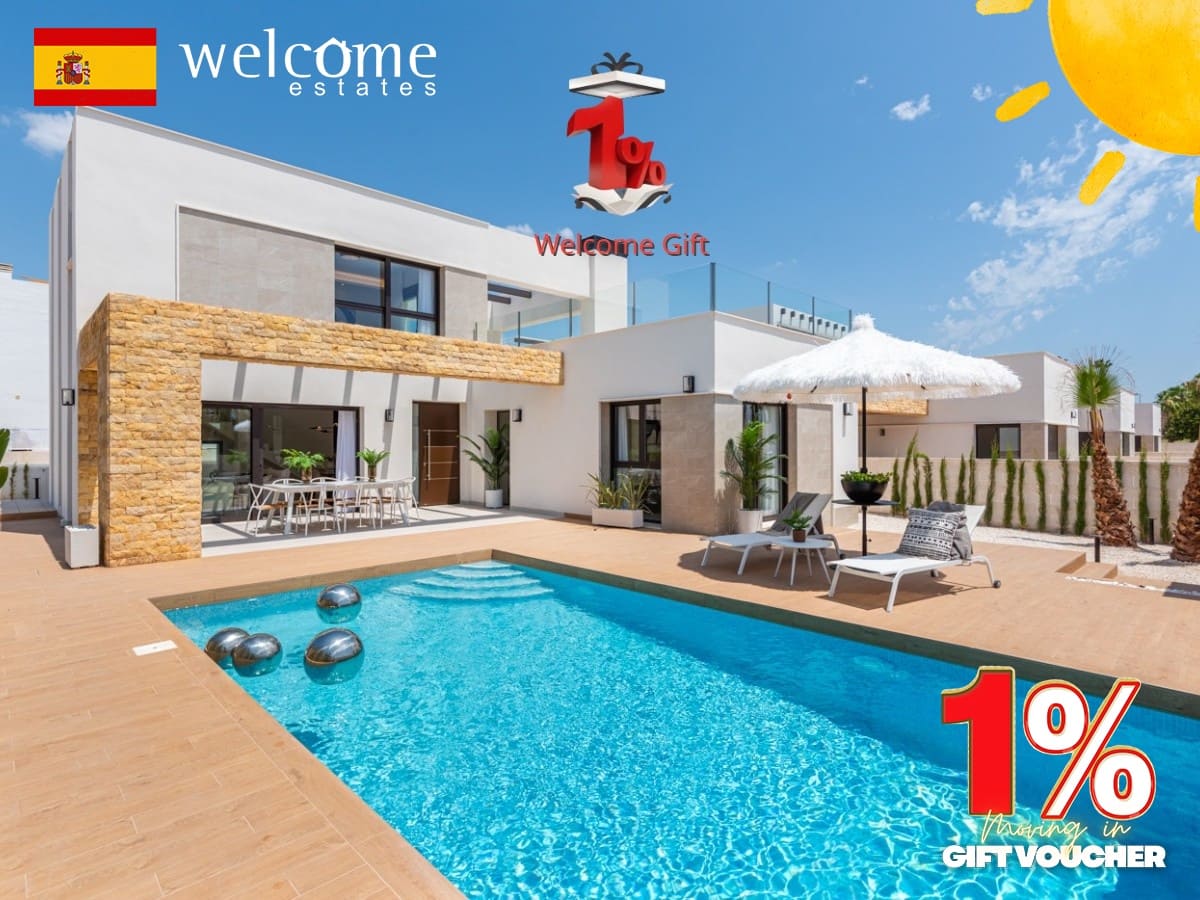 3 bedroom Villa for sale in Ciudad Quesada with pool garage - € 884,450 (Ref: 7812914)