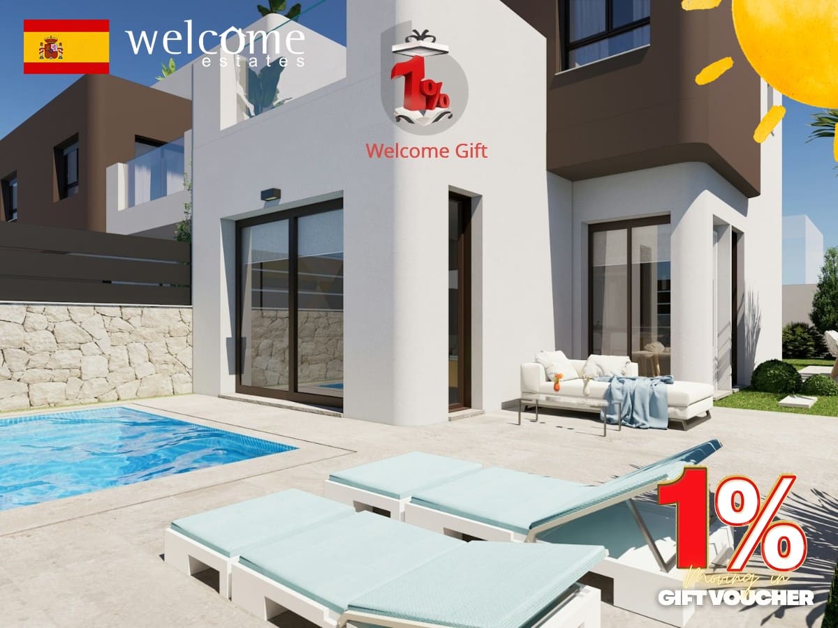 3 slaapkamer Villa te koop in Pilar de la Horadada - € 499.000 (Ref: 7989340)