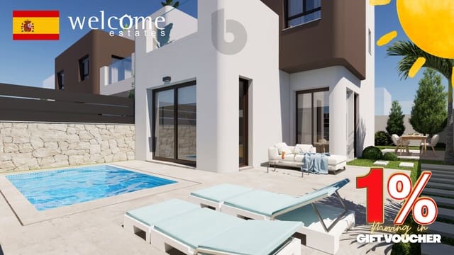 Chalet de 3 habitaciones en Pilar de la Horadada ciudad, Pilar de la Horadada en venta con garaje - 499.000 € (Ref: 7989340)