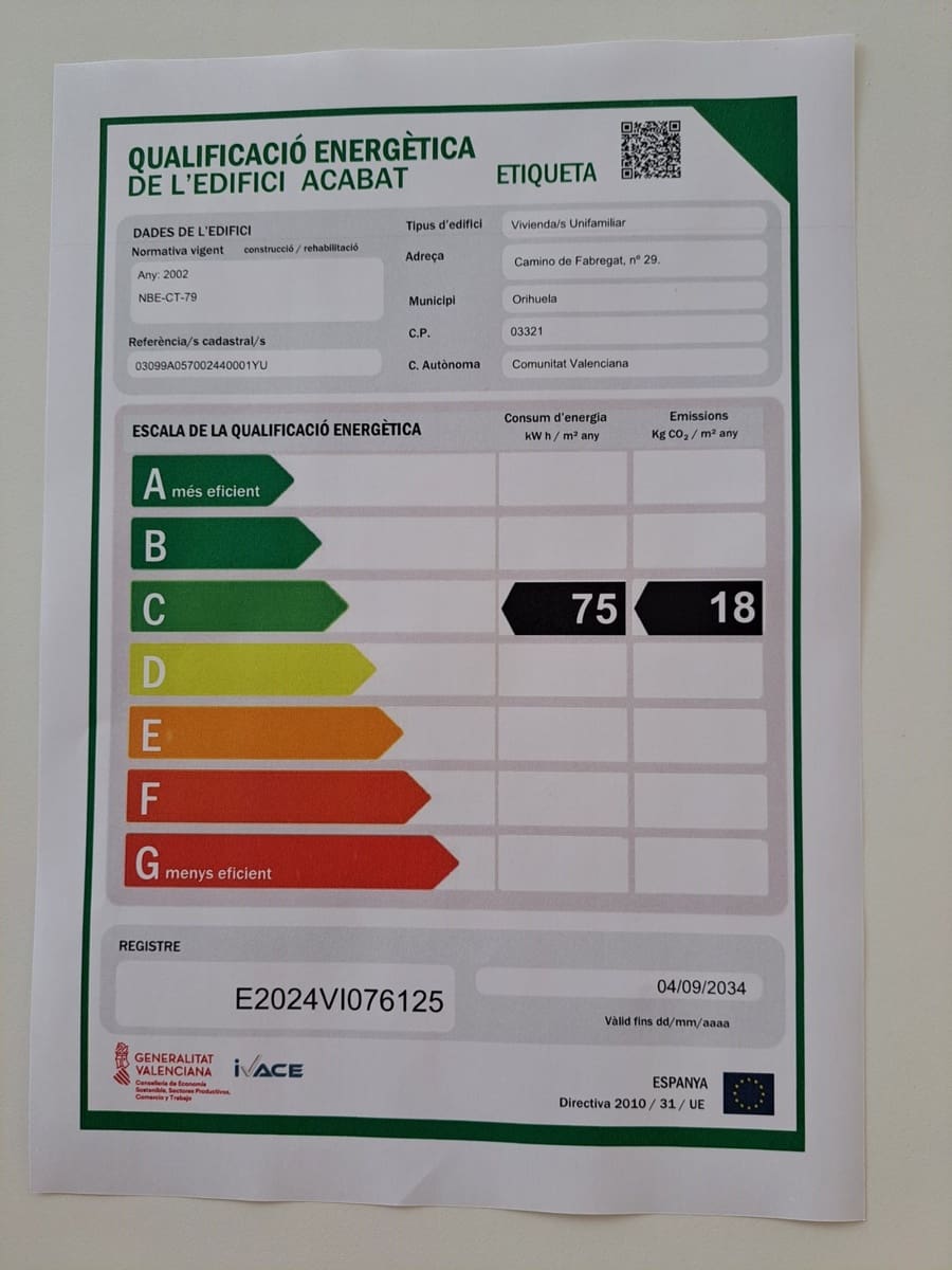 5 soveværelse Finca/Landehus til salg i Orihuela med swimmingpool garage - € 675.000 (Ref: 8094171)