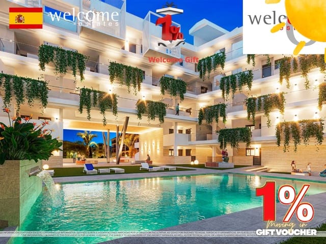 2 slaapkamer Appartement te koop in El Chaparral - La Siesta - La Torreta, Torrevieja met zwembad - € 263.000 (Ref: 8100244)